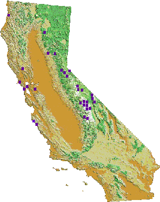 Clickable Map of California