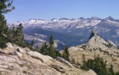 Columbia Finger and Clark Range in Yosemite